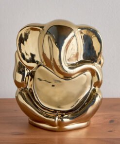 Fuse Ceramic Ganesha Figurine - 20x12x24 cm