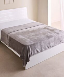 Nova Solid Flannel Queen Blanket - 200x220 cm