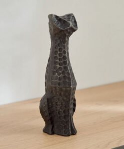 Orbet Aluminium Cat Table Decor Accent - 9x8x25 cm