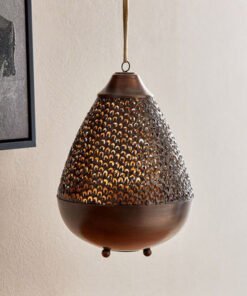 Corlie Metal Peacock Cutwork Votive Candle Holder ...