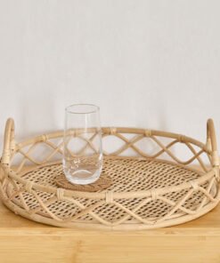 Boho Bliss Round Tray - 39x39x7 cm