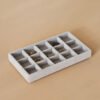 Velour 15-Compartment Jewellery Tray for Rings and...