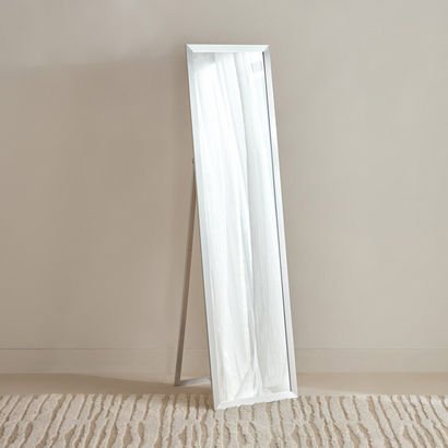 Brecklyn MDF and Glass Floor Standing Mirror - 40x...