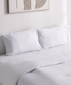 Ferum 3-Piece Stripe Microfiber Jersey King Comfor...