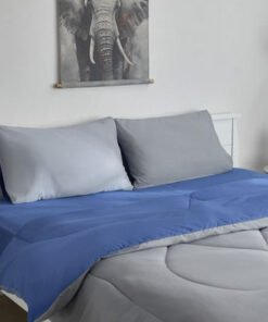 Derby 3-Piece Reversible Microfiber Queen Comforte...