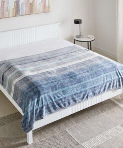 Matrix Enzo Printed Flannel Queen Blanket - 200x22...