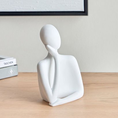 Wren Polyresin Man Accent - 10.5x7.5x17 cm