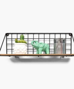 Sera 1-Tier Foldable Wall Shelf with MDF Board - 4...
