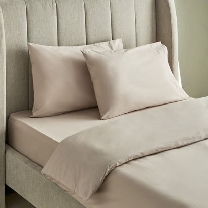 Purely-percale 3-Piece 300TC Percale Twin Duvet Qu...