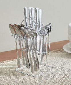 Hampton 24-Piece Dinnerware Set with Stand
