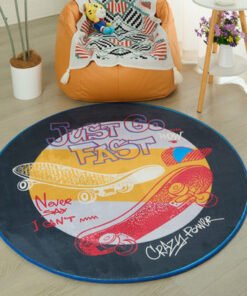 Tom Gearhead Ben Go Fast Printed Flannel Rug - 120...