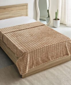 Delft Jacquard Flannel Twin Blanket - 150x200 cm