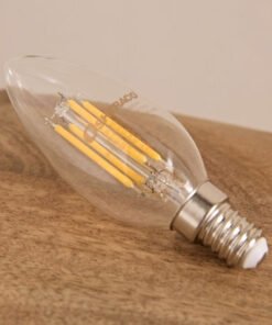 Oshtraco 3W Filament E14 Warm White Dimmable LED B...