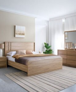 Dynasty Smart 5-Piece King Bedroom Set - 180x200 c...