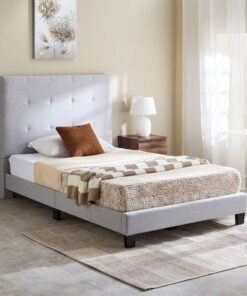Kulltorp Smart Upholstered Twin Bed - 120x200 cm