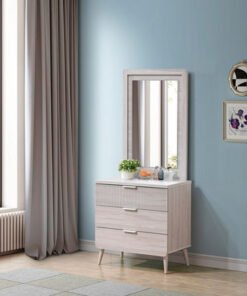 Elmwood 3-Drawer Young Dresser with Mirror