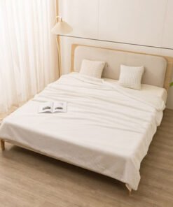 Lla Ura Rabbit Fur Double Layer King Blanket - 220...