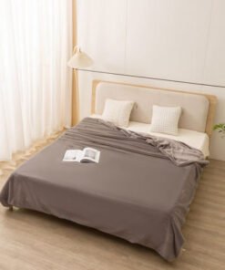 Lla Ura Rabbit Fur Double Layer King Blanket - 220...