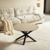 Belicia Round Sintered Stone Coffee Table