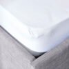Ballina Solid Cotton King Fitted Sheet - 180x200+3...