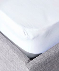 Ballina Solid Cotton King Fitted Sheet - 180x200+3...
