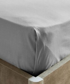 Ballina Solid Cotton Twin Flat Sheet - 170x260 cm