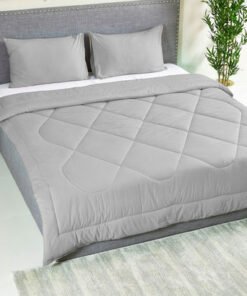 Ballina 3-Piece Solid Cotton Queen Comforter Set -...