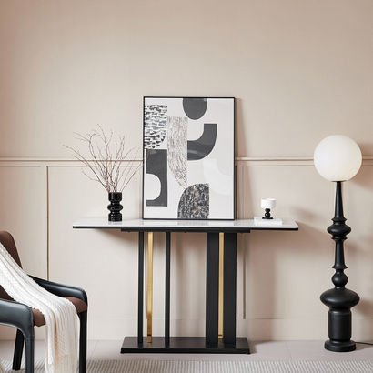 Maddox Sintered Stone Console Table