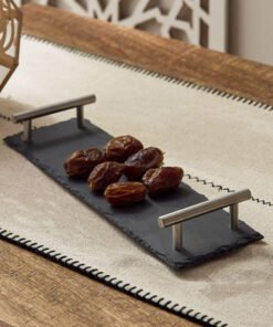 Eden Slate Rectangular Tray with Handle