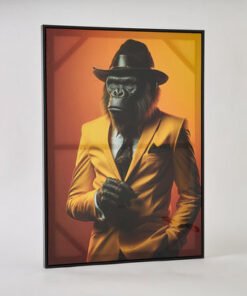 Ersel Ape Framed Picture - 50x70x2.5 cm