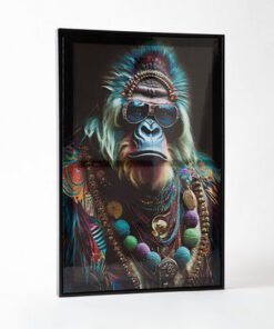 Ersel Animal Framed Picture - 40x60x2.5 cm