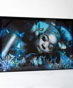 Ersel Girl Framed Picture with High Gloss Surface ...
