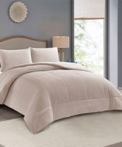 Bern Milo 3-Piece Embossed Flannel King Comforter ...