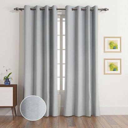 Sera Fiji 2-Piece Blackout Extra Long Curtain Set ...