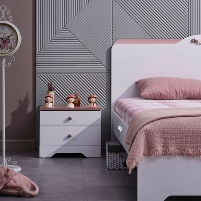 Bade 2-Drawer Nightstand