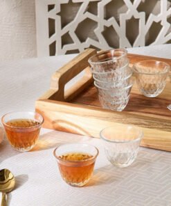 Opus 12-Piece Glass Cawa Cup Set - 60 ml