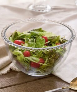 Merriam Beaded Deep Serving Bowl - 22 cm