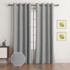 Uni 4-Piece Blackout Curtain Set - 140x300 cm