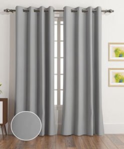 Uni 4-Piece Blackout Curtain Set - 140x300 cm