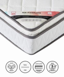 Luno FirmCore Pillow Top Rebonded Foam Queen Mattr...