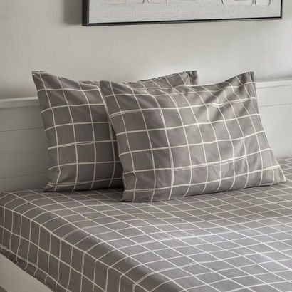 Matrix Acron 2-Piece Printed Microfiber Pillow Cov...