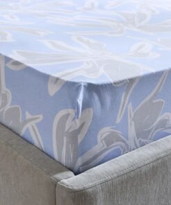 Malta Evelyn Printed Cotton Single Fitted Sheet - ...