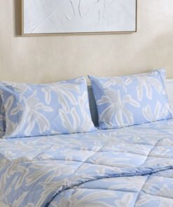 Malta-Evelyn 3-Piece Printed Cotton King Comforter...