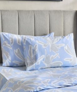 Malta Evelyn 3-Piece Printed Cotton Twin Duvet Cov...