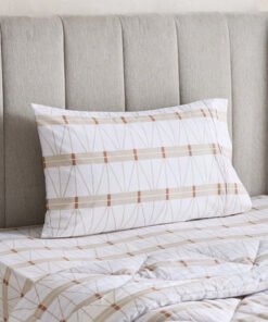 Malta Lattice 2-Piece Printed Cotton Twin Comforte...