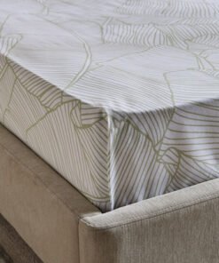 Malta-Sylva Printed Cotton Single Fitted Sheet - 9...