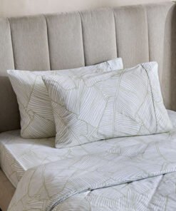 Malta-Sylva 3-Piece Printed Cotton Twin Duvet Cove...