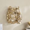 Viola Aluminium Tiger Face Wall Decor - 23x29x30 c...