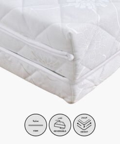 Luno Como Medicated Trifold Firm Rebonded Foam Sin...