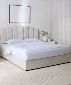 Curvy Rio Queen Upholstered Bed - 160x200 cm